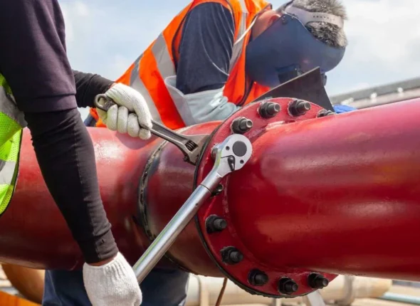 Pipe Installation Work